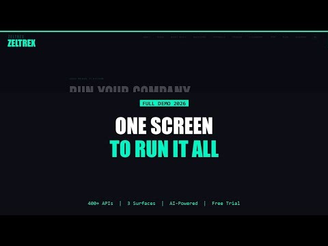 NEXUS Platform Overview — Run Your Company From One Screen | Full Demo 2026