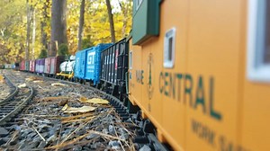 G Scale Freight Train Ride｜花园轨道G比例