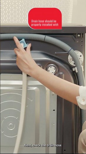 "There is an unusual smell inside my front load washing machine. What should I do?" | LG