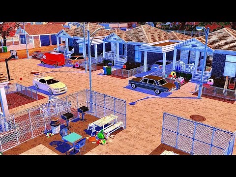 Touring my urban neighborhood in THE SIMS 4