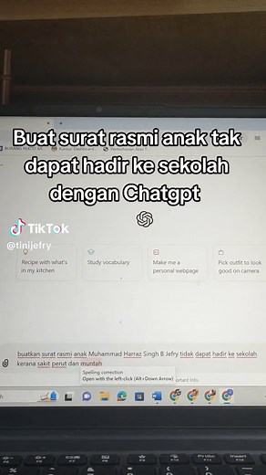 Panduan Buat Surat Rasmi Menggunakan ChatGPT
