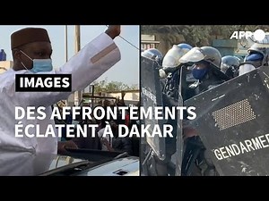 Sénégal: heurts à Dakar juste avant l'arrestation de l'opposant Ousmane Sonko | AFP Images