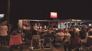 Unique Sound of the Mountains: Larry Sigmon & Martha Spencer at the Carolina Carports bandstand on October 11, 2019. (Bassist, Marsha Todd filling in for Martha Spencer) Bandstand sponsored by: WorkForce Unlimited and Carolina Carports | Autumn Leaves Festival