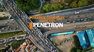Durable Concrete starts with Penetron! Extensive, two-year research by independent laboratories confirm the beneficial effects of PENETRON ADMIX on the durability of concrete. The tests included compressive strength, drying shrinkage, permeability, sulphate resistance, chloride diffusion resistance, freeze- thaw cycle resistance, self-healing ability, microscopic examination of crystalline formation and most importantly—a calculation of the improved service-life of concrete treated with PENETRON