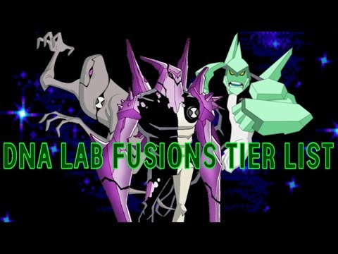 Ranking Ben 10's DNA Lab Fusion Aliens