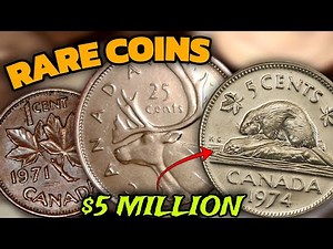 RARE CANADIAN'S COINS WORTH MONEY - CHECK YOUR CHANGE NOW!
