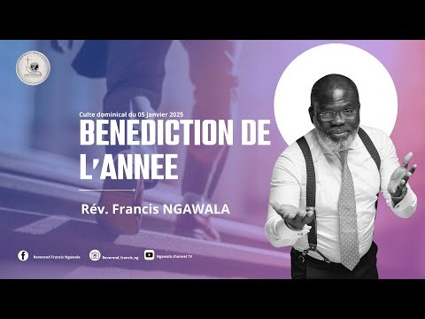 Bienvenue à notre culte du Jeudi 16 janvier 2025 Orateurs : Révérend Francis Ngawala