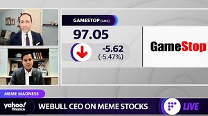 Meme stocks: ‘The power of the retail investor has never been stronger,’ Webull CEO says