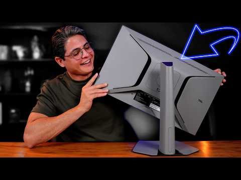 Monitor GAMER TCL com tecnologia QD-Mini LED com 25 polegadas e 300hz! Unboxing e Impressões