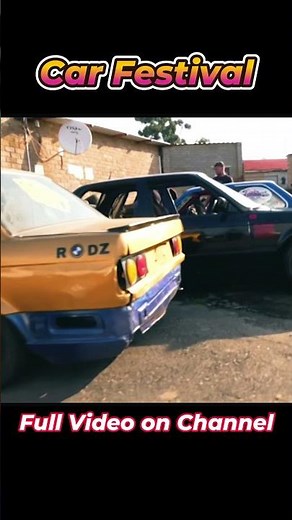 Extreme Car Stunts and Tire Smoke Burnout Competition at Auto Festival 2025
