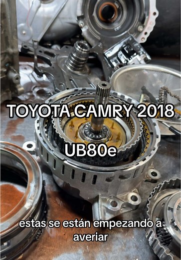 Reparación de Transmisión Toyota Camry 2018 UB80e