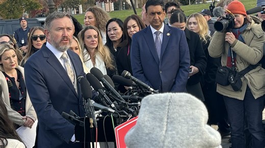 Rep. Thomas Massie speaks to Spectrum before Epstein vote