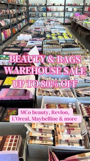 💄 Heidelberg West and Melton beauty & bags warehouse sale up to 80% off this Saturday 14th & Sunday 15th March from 9-5pm at 5 Beatrice Ave, Heidelberg West and 18 Dazln Drive Melton . 🛒 Range of gift sets, cosmetics, diffusers, soy candles, skincare, bags, perfumes, aftershaves, body products, fashion, wallets & more with up to 80% off! 🏷️ Deal of the week: Diffusers and candles for $3 and tableware for $2. 👜 Bags $25 each (or 5 for $100) and all clothing $6 📠 Payments: Cash and cards 📅 S