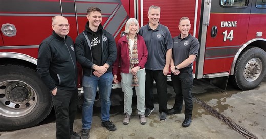 Anchorage woman mauled by bear reunites with first responders