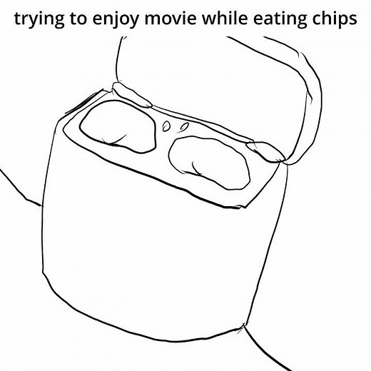 and for some reason you can't stop crunching