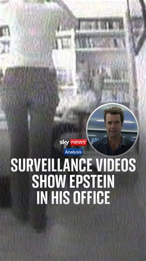 Surveillance videos show Jeffrey Epstein with various women in his Palm Beach home office. Sky News has found an email exchange from 2014 which shows the convicted sex offender had asked a member of staff to install hidden video cameras at his home in Palm Beach, Florida. The aide told Epstein that he planned to hide them in tissue boxes at the house. #JeffreyEpstein #Epsteinfiles #SkyNews | Sky News
