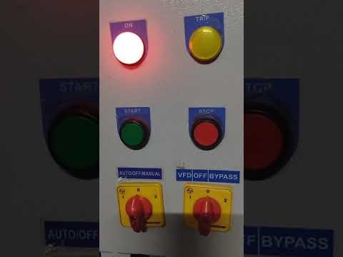AHU panel how to operate