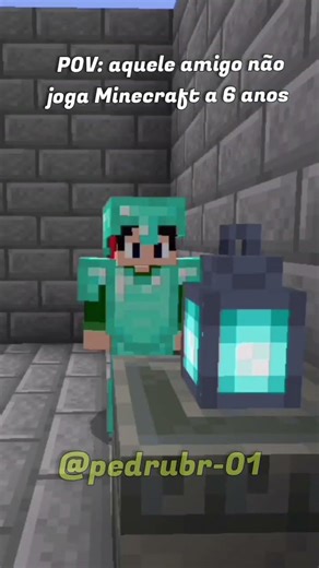 luz azul kkkkk #minecraft#fy #minecraftshorts #vaiprofycaramba