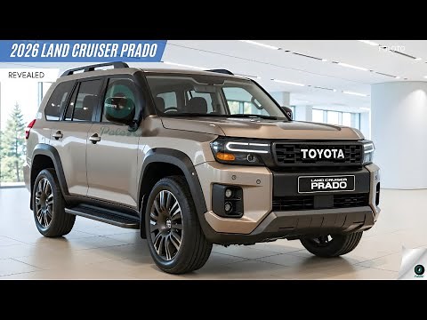 2026 Toyota Land Cruiser Prado Revealed - The legendary off-road vehicle that is world famous!