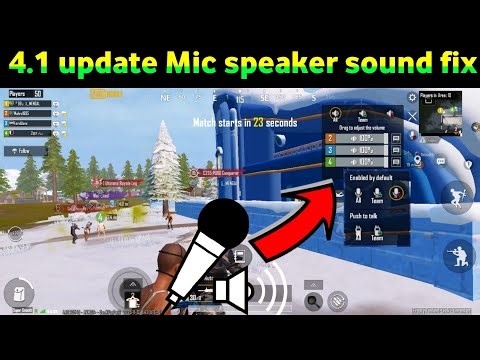 100% Fix Mic To Speaker glitch in Bgmi 4.1 update Mic glitch problem Bgmi Mic glitch pubg