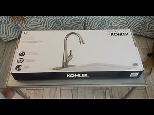 Unboxing the Lir Pulldown Kohler Kitchen Faucet