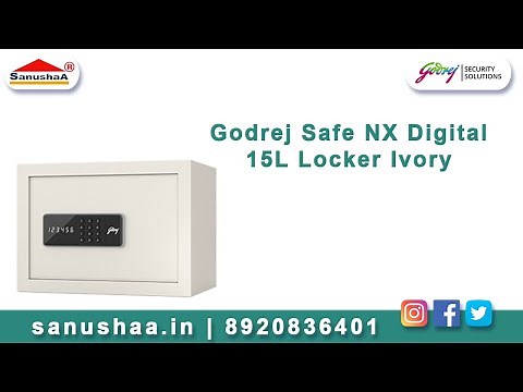 How to Install Godrej Home Locker | 15 Liter NX Safe Fixing process in the cupboard