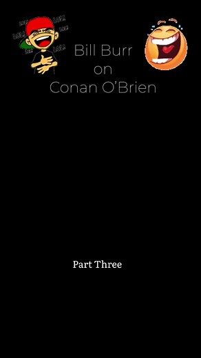 Bill Burr on Conan O’brien part 3 : Stand for Cancer #BillBurr #billburrcomedy #bestofbillburr #comedy #hilarious