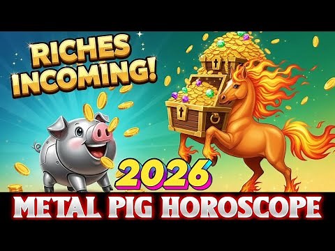 2026 Metal Pig Chinese Zodiac Prediction for Success, Health, Love & Wealth!