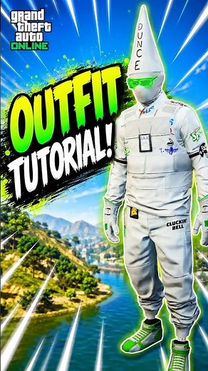 GTA 5 White & Green Outfit Tutorial! #gta5outfits #gtaoutfits #gta5 #gta5shorts