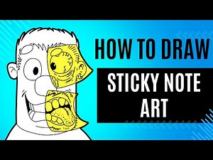Sticky Note Drawing Hack – Transform Boring into Awesome!