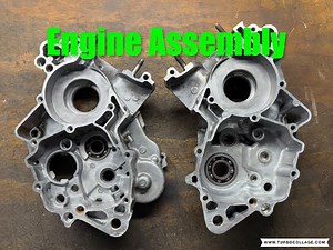 YZ85 Engine Assembly