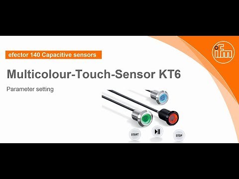 How to: Multicolour-Touch-Sensor KT6: Parameter setting KT6