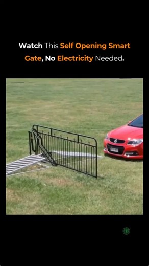 AI | AI News | Tech | Apps on Instagram: "This Self Opening Gate uses No electricity This self opening smart gate uses your vehicle’s weight to swing open automatically. No electricity, no stepping out, no hassle. Built for homes, farms, and worksites where simple engineering does the work 🔔 Follow (👉@thecodeawakenstime) more AI News + Innovation + tech breakthroughs. Credits:matthewsimonelli7340 /YT, doublehproducts4464 /YT #SmartDesign #IngeniousTech #EverydayEngineering #NoPowerNeeded #Futu