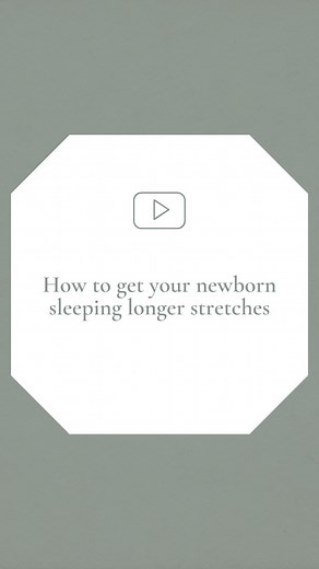 🌟 HOW TO GET YOUR NEWBORN SLEEPING LONGER STRETCHES 🌟 . Newborn babies are neurologically too young to self-soothe. That means they rely on you when upset to help them calm down by holding, rocking, patting, or sucking. . Here are two simple scheduling tweaks from a newborn study (of breastfed babies) that improved sleep in the first two months. . 1️⃣ Doing a dream feed between 10PM-Midnight 2️⃣ Responding to nighttime cries with a few minutes of holding or a diaper change before feeding . Wit