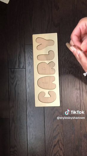 DIY Glowforge Name Puzzle Tutorial