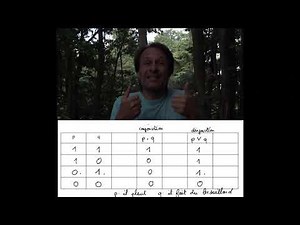 Cours *7 Table de vérité des connecteurs : conjonction, disjonction, implication