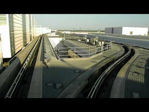 HD IAH TerminaLink FULL Tour Houston Intercontinental Airport Train People Mover Continental