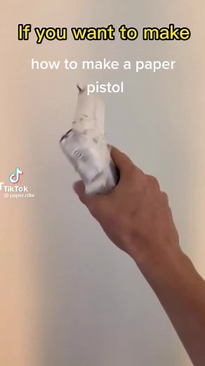 Paper Pistol Tutorial: Easy DIY Guide
