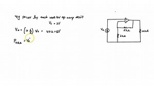 SOLVED:Calculate the complex power delivered to each resistor and capacitor in the op amp circuit of Fig. 11.76. Let vs=2 cos10^3 t V