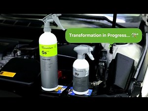 The Power of Green Star! 🛠️🧼 Engine Deep Clean in Progress... ✨ASMR