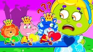 Lion Family | Which Prince Was Loved Most Funny - Stories For Kids About Princess | Cartoon for Kids | Lion Family