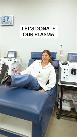 Donating plasma is way easier than most people think. You check in, get comfy, scroll your phone, and you’re done. No crazy prep. No complicated process. Just an easy way to help others — and get paid for it. 😊 #plasma #plasmadonation #donatingplasma | Olgam Life Plasma Donation Center