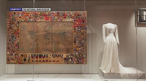 Scotia woman's wedding gown on display at National WWII Museum