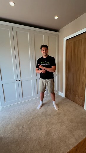 Tom Easter - Kitchens and Carpentry on Instagram: "Taking a closer look at the details that make a difference — from soft-close hinges to smooth-glide drawers, these Howdens wardrobes are built for an easy installation & long lasting quality. #howdens #carpentry #homeimprovement #dreambedroom #wardrobe #carpenter"