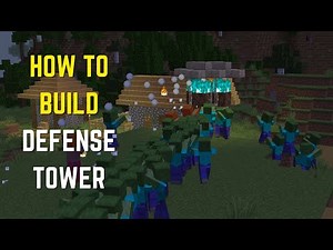 Minecraft: How to Build a Base Defense Tower