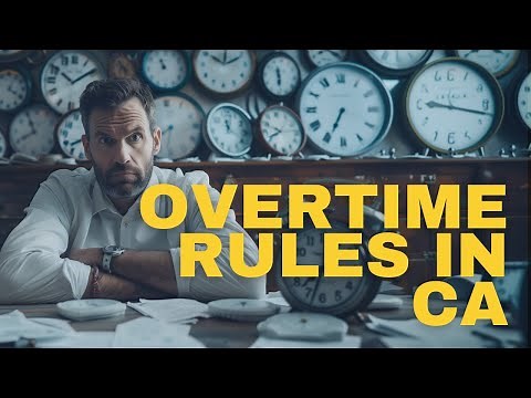 Overtime Rules in California