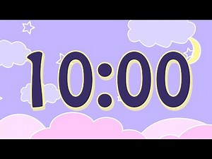 10 Minute Calm Timer Countdown | Relaxing Ambient Music | Focus Study Meditation