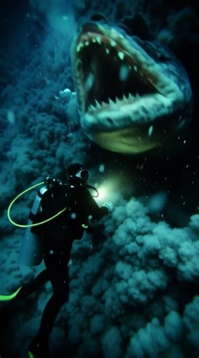 Sea Creatures That Really Existed, Massive Monster Caught on Camera - Horror Loop - Creepy Diving