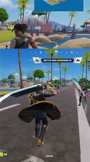 Epic Fortnite Battle Bus Launch! Drop In & Dominate! #shorts