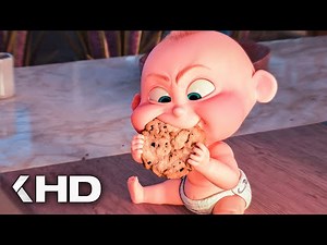 INCREDIBLES 2 Movie Clip - Baby Jack Jack Goes Crazy For Cookies! (2018)